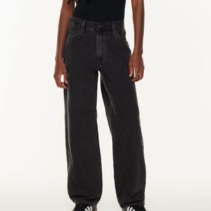LEVIS, Black Dad Jean, size 29, 30L